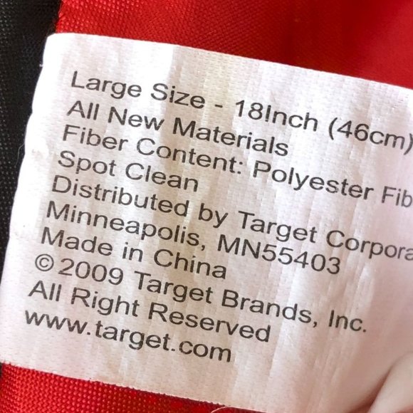 Target Ladybug Dog Costume Size Large 18 inch Halloween 2 Piece Lady Bug - Picture 5 of 16